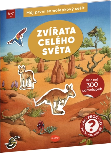 Mijn eerste stickerboek – dieren van over de hele wereld