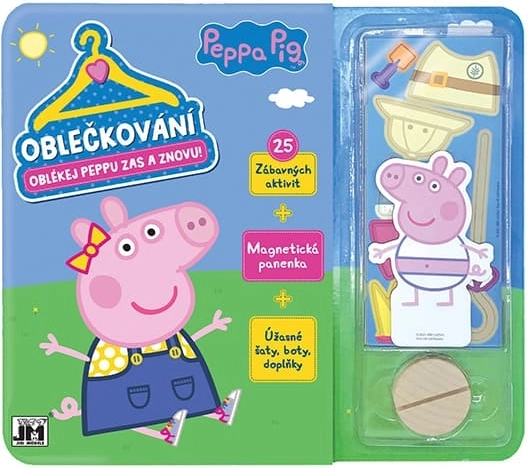 Peppa Pig aankleden – magnetische modeset