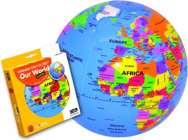 Bal Caly Globe 30 cm - Onze wereld