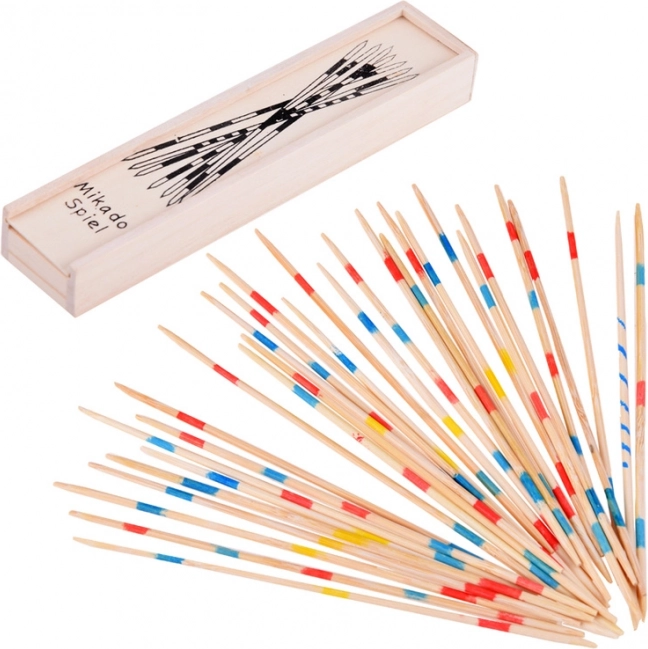 Mikado houten stokjes – behendigheidsspel