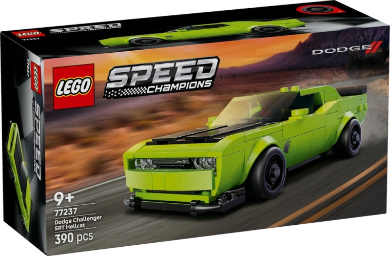 Lego speed champions dodge challenger srt hellcat – sportauto voor kinderen
