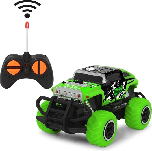 JAMARA Runny one op afstand bestuurbare monstertruck 1:43 groen 27 MHz