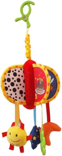 Pluchen hangspeelgoed Baby Mix in de vorm van een carrousel