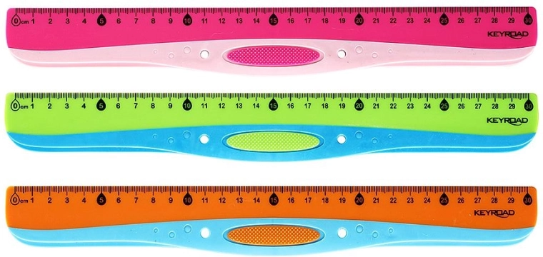 Lineaal KEYROAD Easy Liner 30 cm