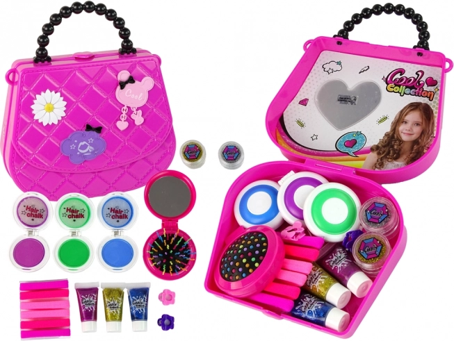 Schoonheidsset voor het versieren van haar