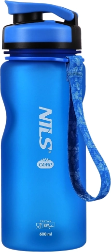 Tritan sportfles 600 ml – NILS CAMP, blauw