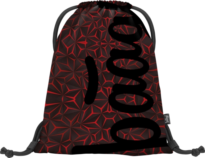 BAAGL gymsack red polygon