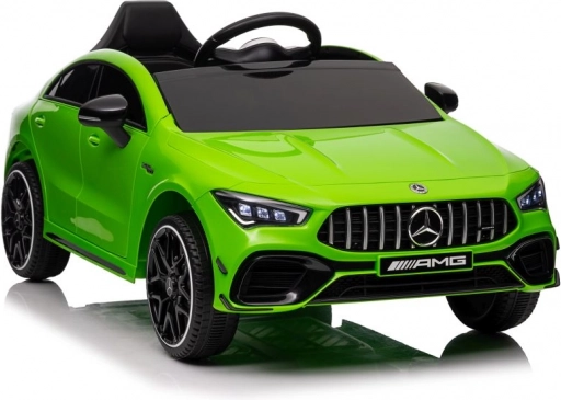 Elektrische kinderauto Mercedes-Benz AMG CLA 45s groen