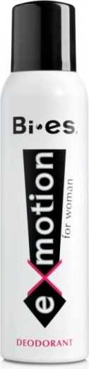 Dames deodorant spray BI-ES Emotion White 150 ml