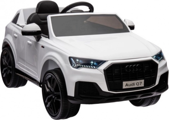 Elektrische kinderauto Audi Q7 wit