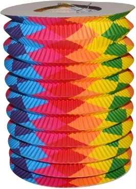 Lampion cilindervorm 15 cm