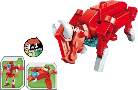 Qman multivariant gevechtsteam – wilde stier 3-in-1