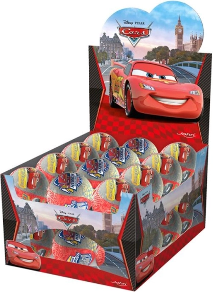 Zachte foam bal CARS 100 mm