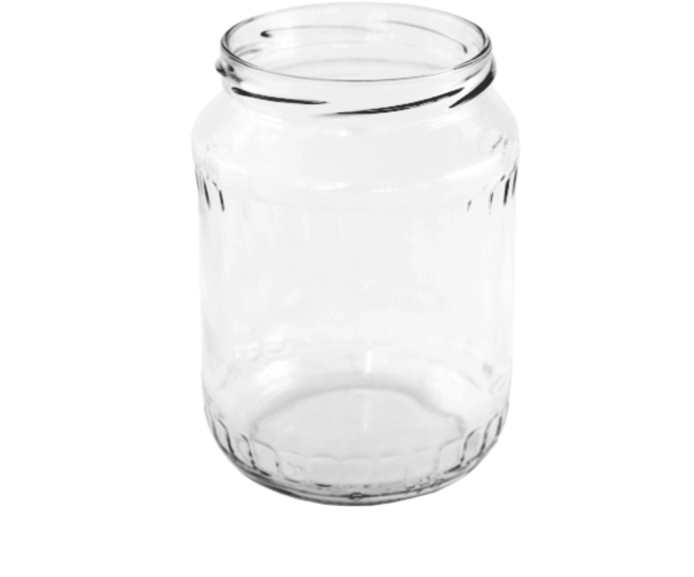 Set inmaakpotten 720 ml met brede hals (8 stuks)