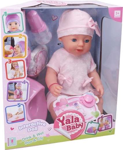 Plasbaby met accessoires 45 cm