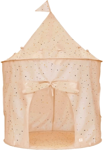 3 Sprouts kindertent van gerecycled polyester terrazzo clay