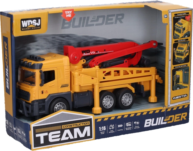 Bouwvoertuig dat water spuit 28 cm - 1 stuk