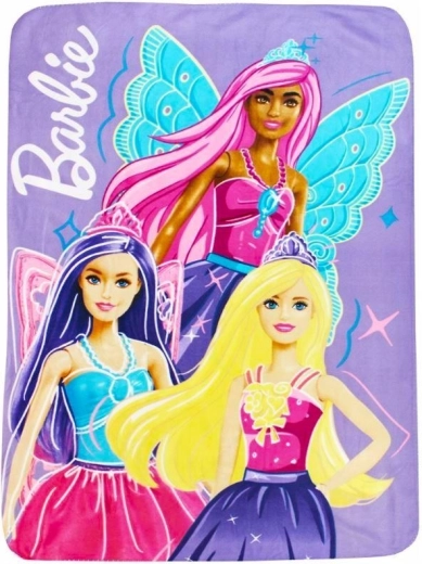 Fleecedeken Barbie 100 × 140 cm