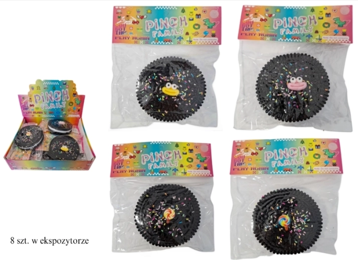 Grote antistress knijpdonut - 1 stuk