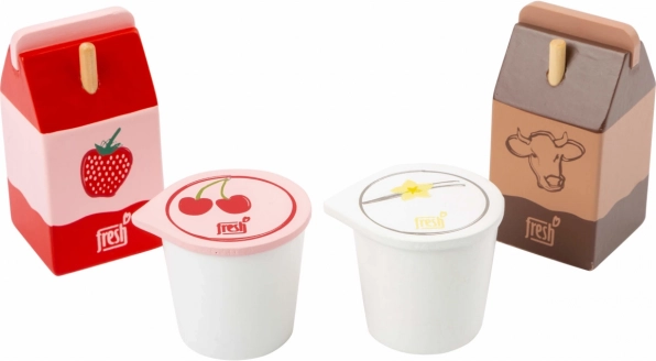 Small Foot set houten zuivelproducten