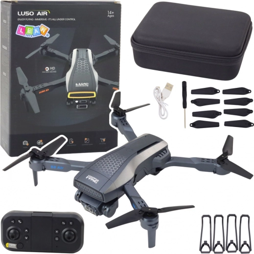 Drone LU50 Air met dubbele HD-camera en LED-lampen