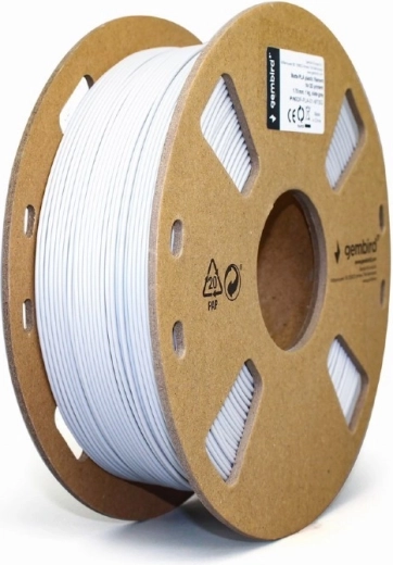 Filament PLA 1,75 mm mat lichtgrijs voor 3D-printers