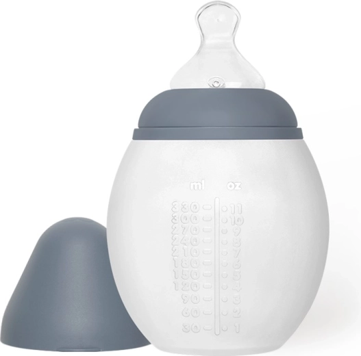 Élhée antikoliek babyfles 330 ml blue grey
