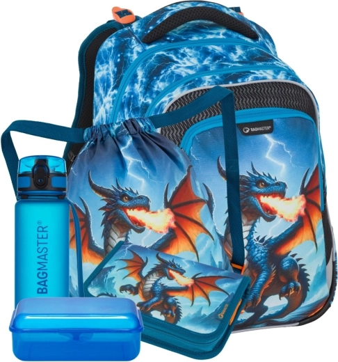 Bagmaster schoolset Lumi 26 D – draak