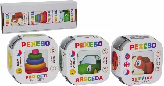 Pexeso Alfabet, Dieren en Speelgoed voor Kinderen