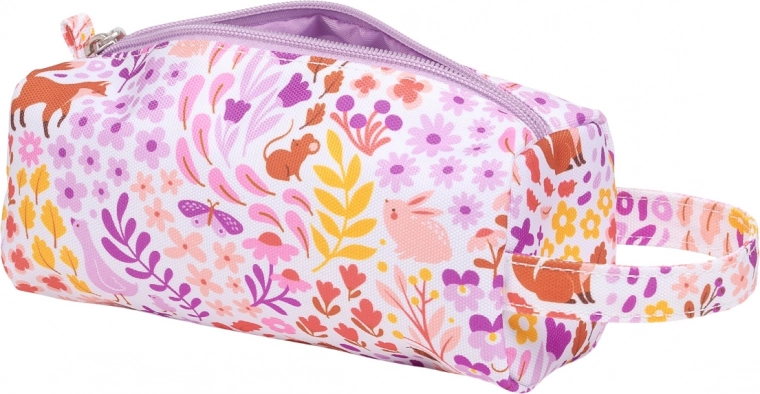 Etui voor kleurpotloden Bloementuin