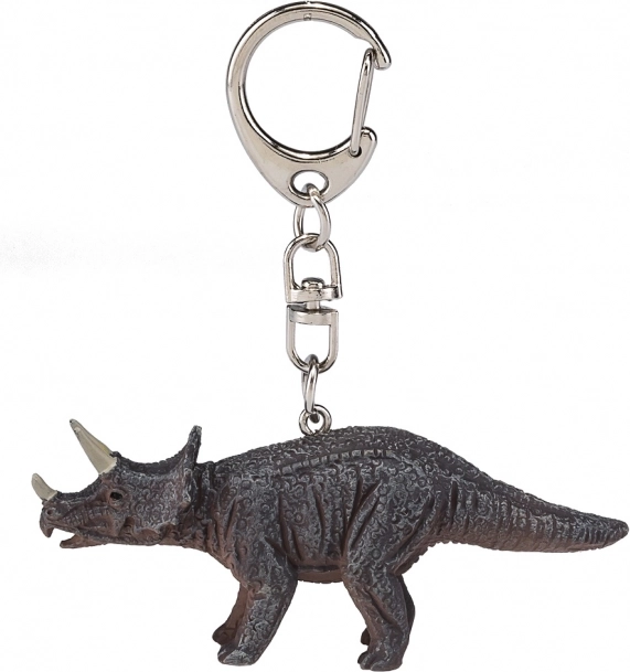 Mojo Sleutelhanger met Triceratops-figuurtje