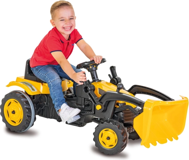 JAMARA strong bull traptractor met voorlader, geel
