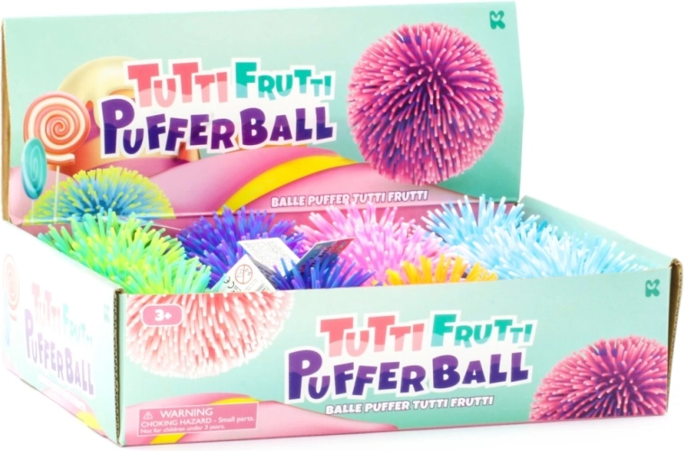 Haarige sensorische bal Tutti Frutti 11,5 cm