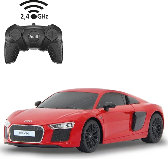 Jamara Audi R8 2015 RC-auto 1:24 rood - 1 stuk