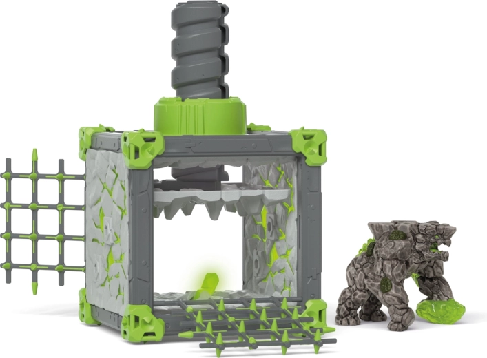 Schleich Eldrador creatures BattleCave: stenen slasher en arena met vallen