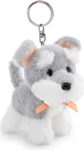 NICI sleutelhanger pluchen schnauzer 10 cm