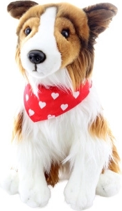 Pluche Speelgoed Langharige Collie met Sjaal