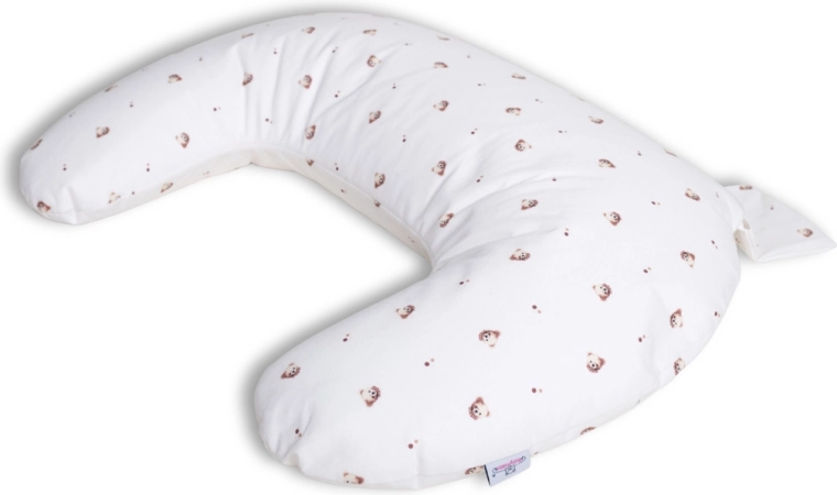 Babymatex voedings- en positioneringskussen miniRelax Jersey 150 cm beertje