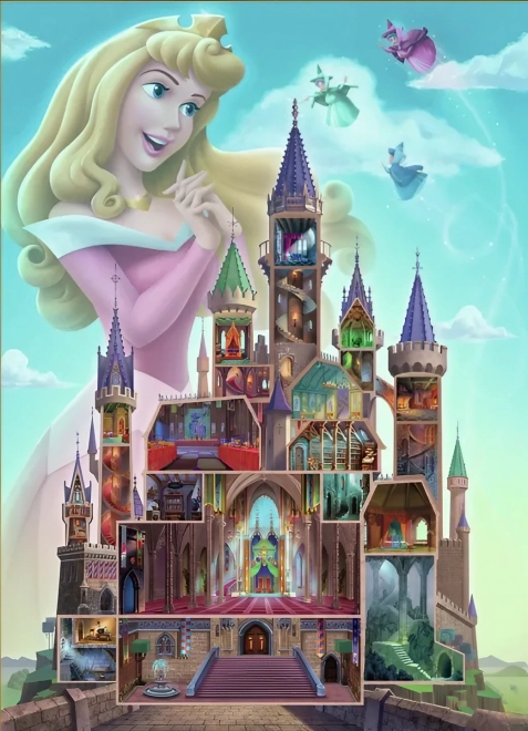 Puzzel 1000 stukjes Disney Doornroosje