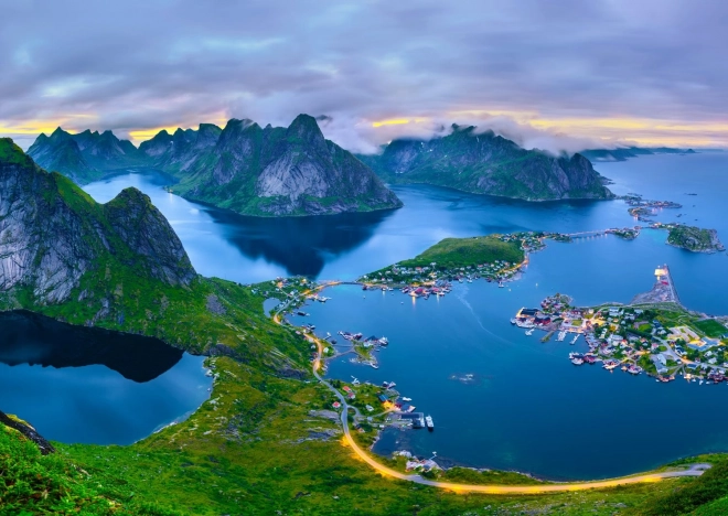 Enjoy puzzel Lofoten, Noorwegen – 1000 stukjes