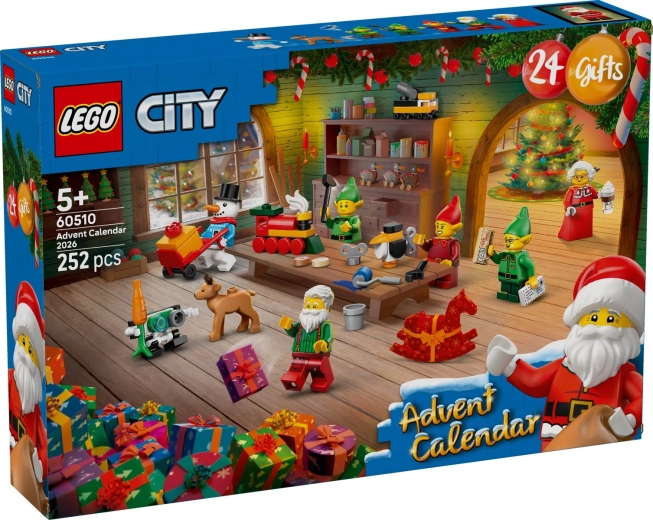 LEGO City adventskalender 2026 (60510)
