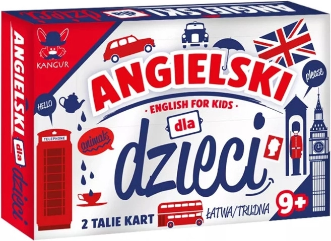 Engels voor kinderen 9+ – educatief kaartspel