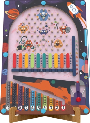 2Kids Toys magnetische flipperkast Ruimte 2-in-1