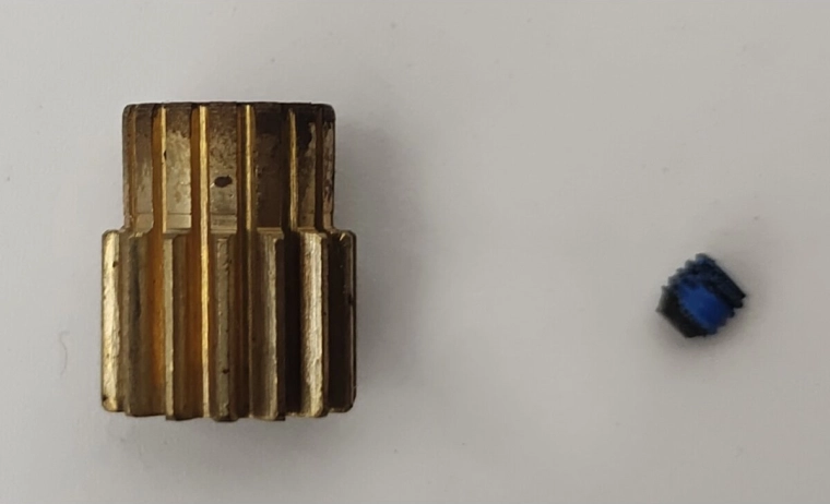 Motorrondsel Tiger 15T voor as van 3,17 mm