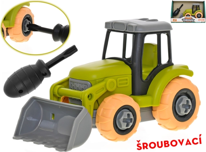 Schroeftractor 14 cm met vrije loop