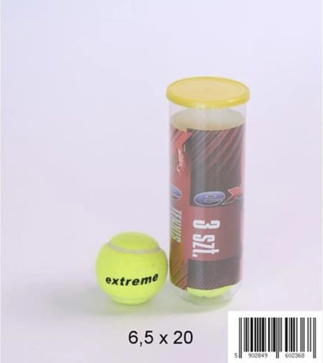 Tennisballen 3 stuks in koker