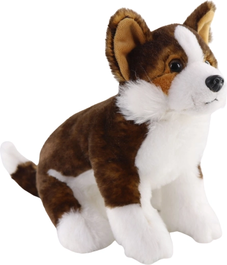 Pluchen Noorse lundehund 19 cm