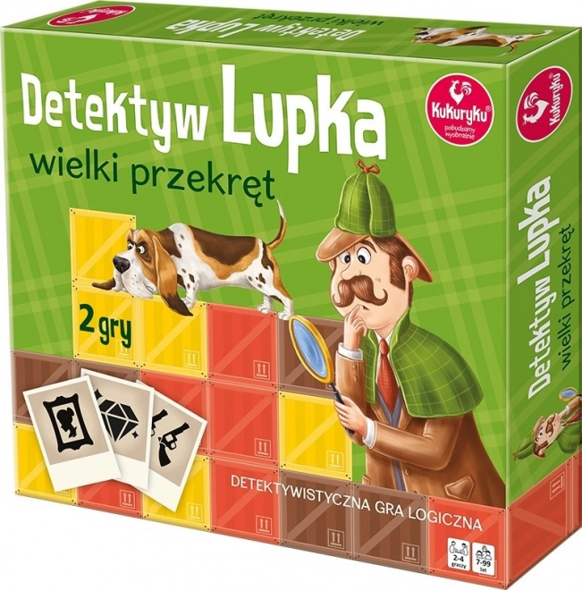 Detective Lupka: De Grote Oplichterij - Logisch bordspel