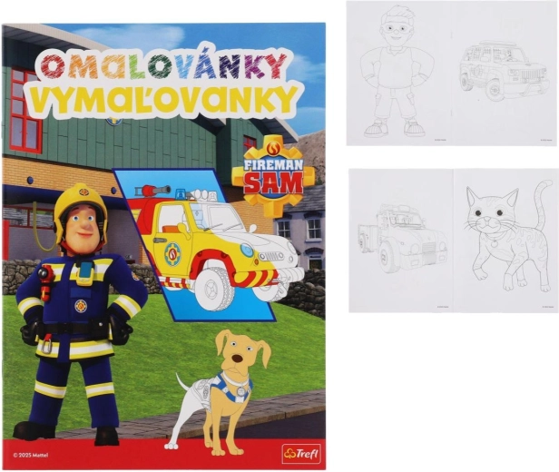 Kleurboek Brandweerman Sam