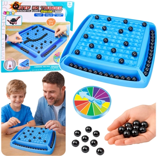 Magnetisch strategisch tafelspel met knikkers, 40 stuks